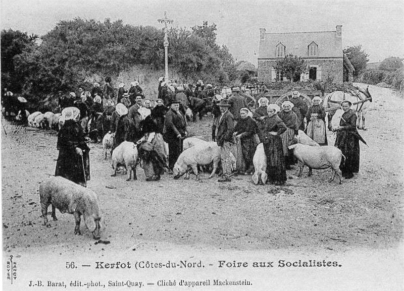 Ville de Kerfot (Bretagne).