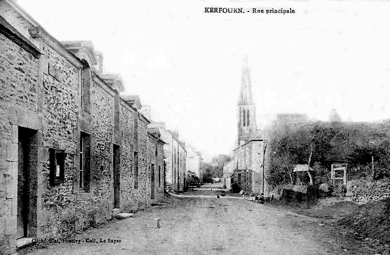 Ville de Kerfourn (Bretagne).