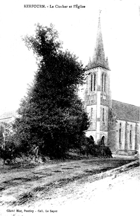 Eglise de Kerfourn (Bretagne).