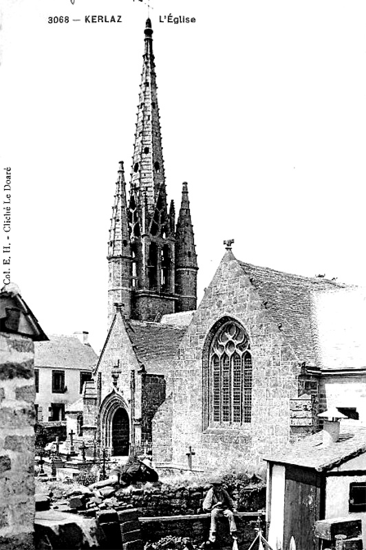 Eglise de Kerlaz (Bretagne).