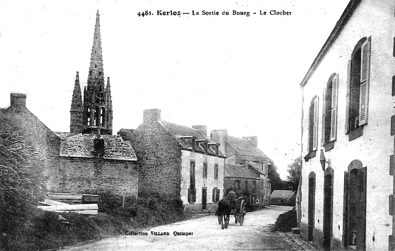 Ville de Kerlaz (Bretagne).