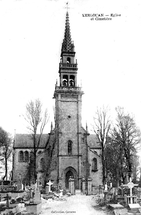 Eglise de Kerlouan (Bretagne).