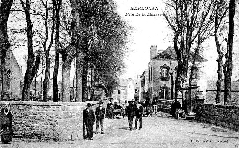 Ville de Kerlouan (Bretagne).