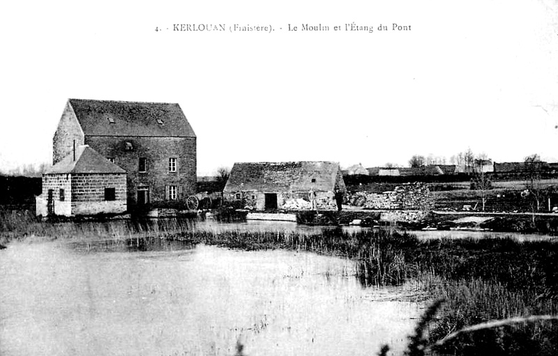Moulin de Kerlouan (Bretagne).