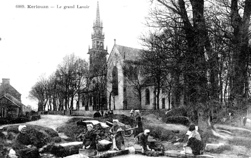 Ville de Kerlouan (Bretagne).