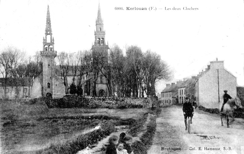 Ville de Kerlouan (Bretagne).