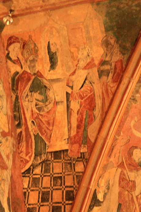 Fresque de l'église Notre-Dame de Kernascléden