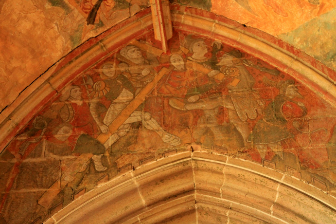 Fresque de l'glise Notre-Dame de Kernasclden