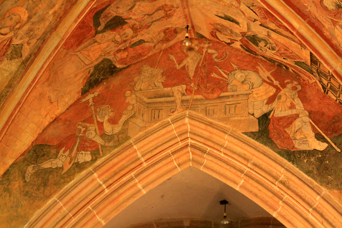 Fresque de l'glise Notre-Dame de Kernasclden