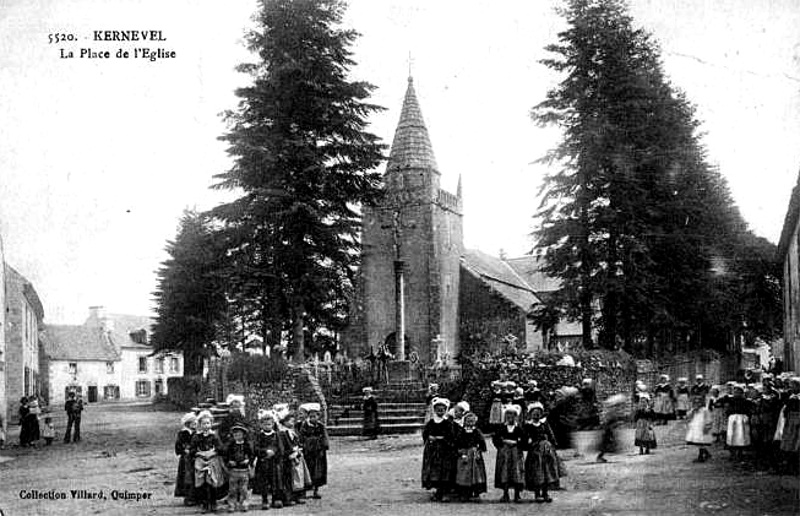 Ville de Kernevel (Bretagne).