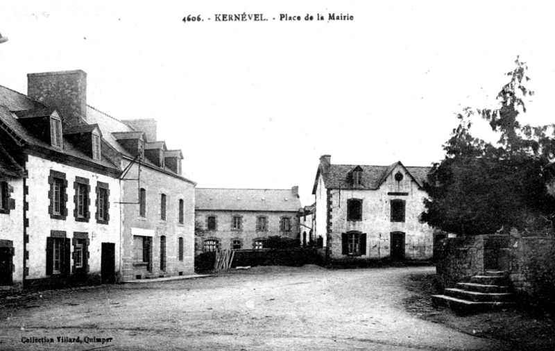Ville de Kernevel (Bretagne).