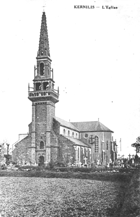 Eglise de Kernilis (Bretagne).