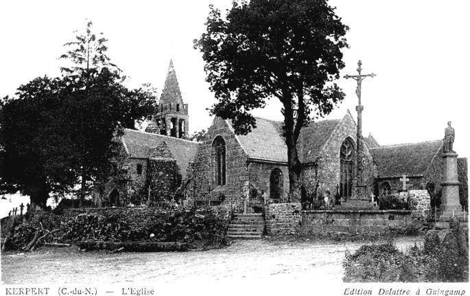 Eglise de Kerpert (Bretagne).