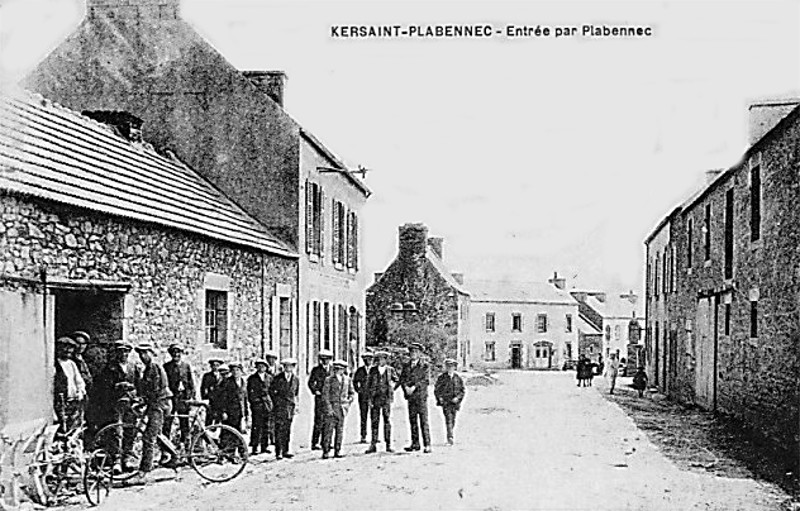 Ville de Kersaint-Plabennec (Bretagne).