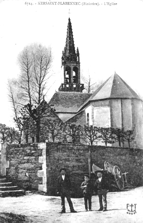 Eglise de Kersaint-Plabennec (Bretagne).