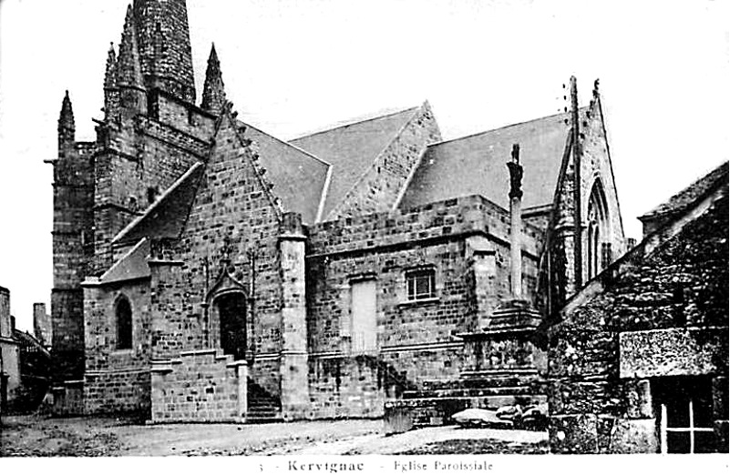 Eglise de Kervignac (Bretagne).