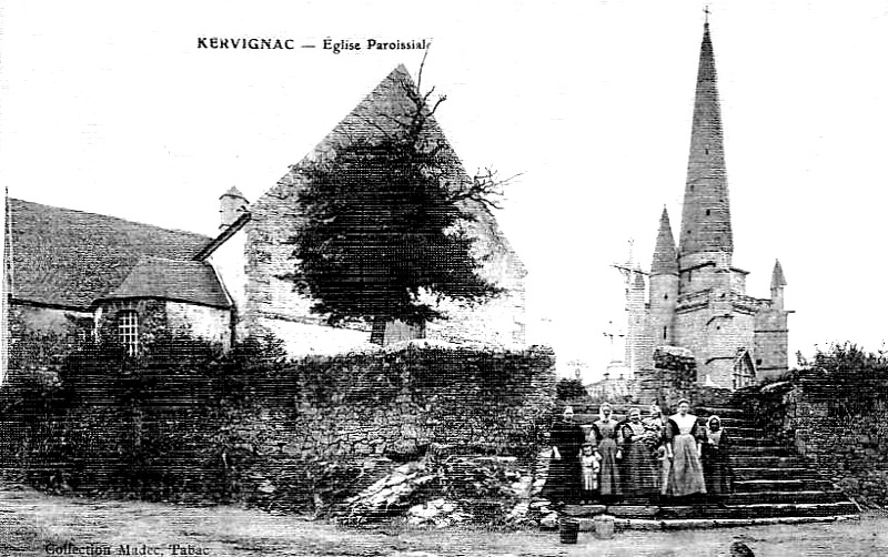 Ville de Kervignac (Bretagne).