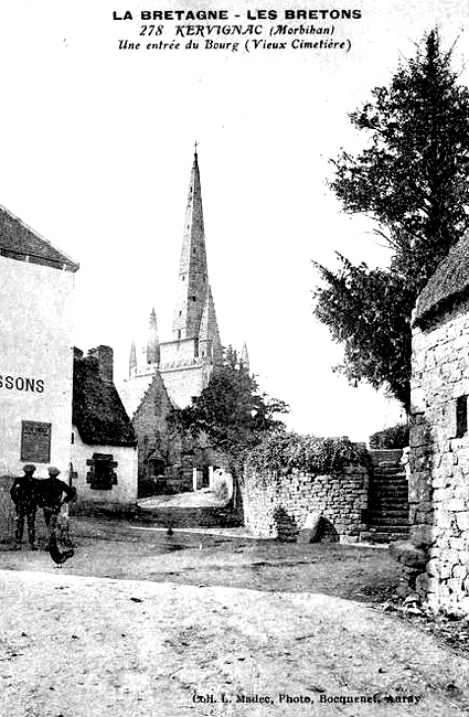 Eglise de Kervignac (Bretagne).
