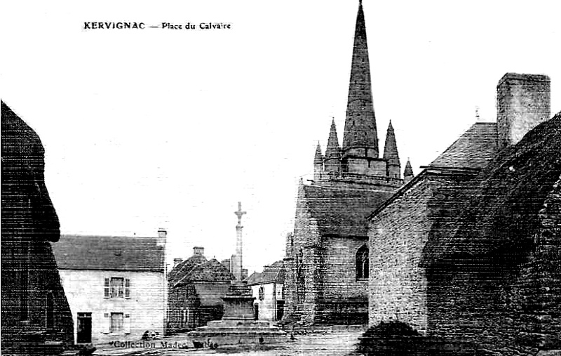 Ville de Kervignac (Bretagne).
