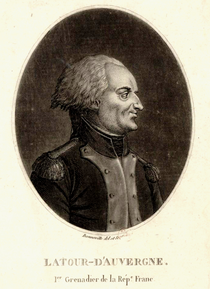 La Tour d'Auvergne, premier grenadier de la Rpublique Franaise.