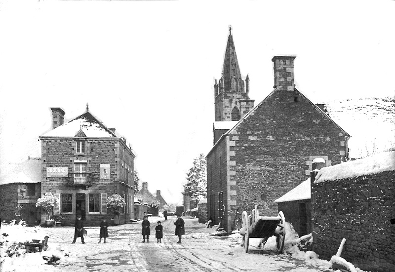 Ville de La Fontenelle (Bretagne).