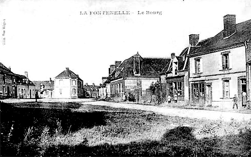 Ville de La Fontenelle (Bretagne).