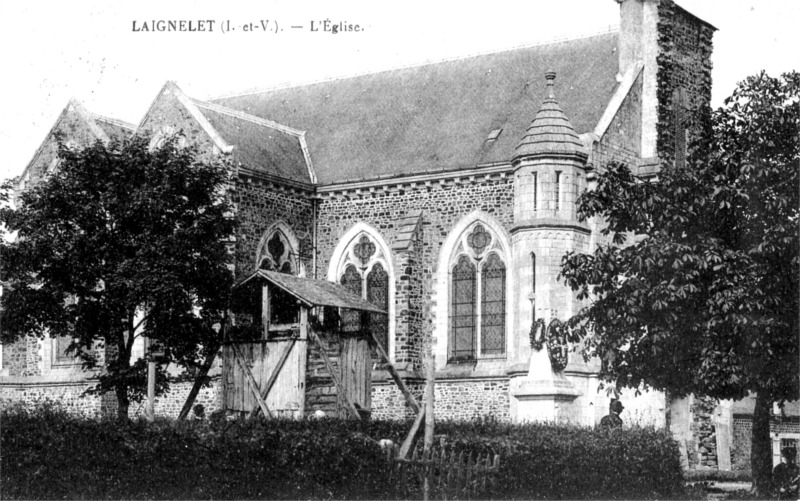 Eglise de Laignelet (Bretagne).
