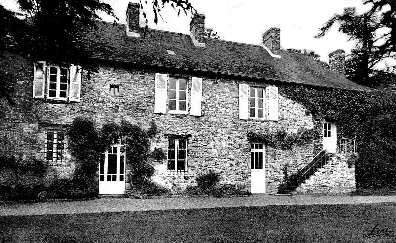 Manoir de la Hnetire  Lalleu (Bretagne).