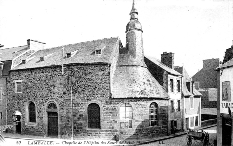 L'ancien Htel-Dieu de Lamballe (Bretagne).