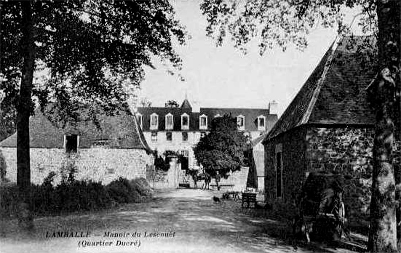 Manoir de Lamballe (Bretagne).