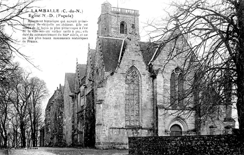 Eglise de Lamballe (Bretagne).