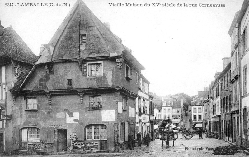 Ville de Lamballe (Bretagne).