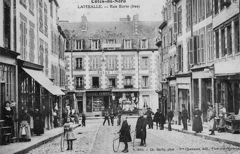 Ville de Lamballe (Bretagne).