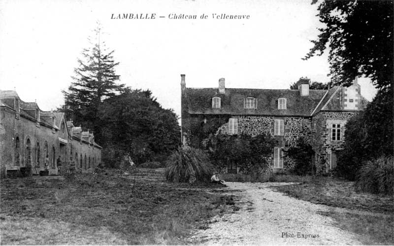Château de Lamballe (Bretagne).