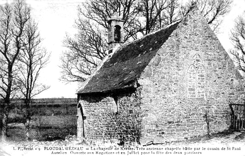 Chapelle de Kerber  Lampaul-Ploudalmzeau (Bretagne)