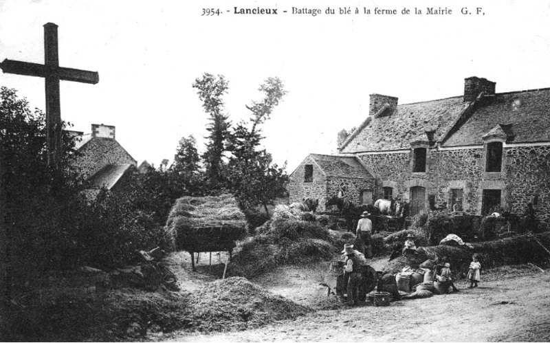 Ville de Lancieux (Bretagne).