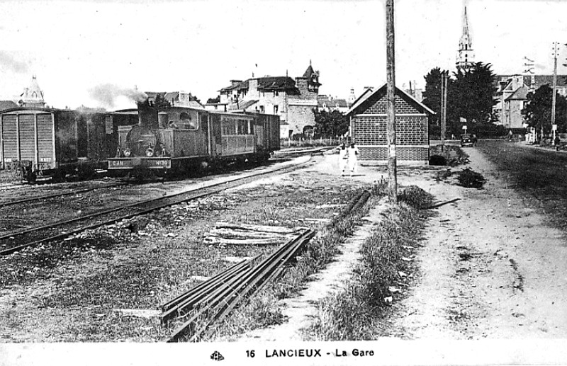 Gare de Lancieux (Bretagne).