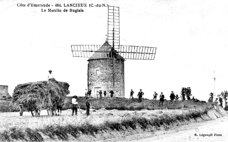 Moulin de Lancieux (Bretagne).