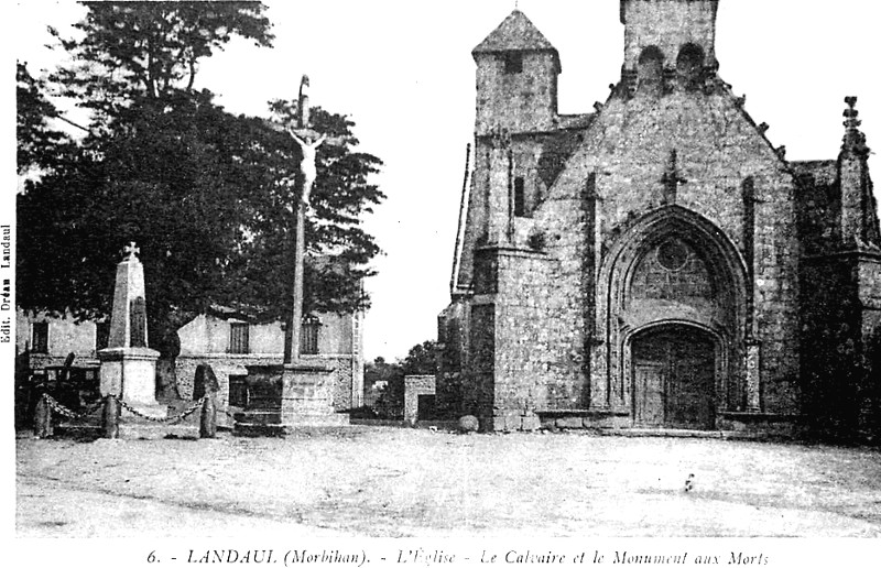 Eglise de Landaul (Bretagne).