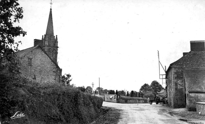 Ville de Landavran (Bretagne).