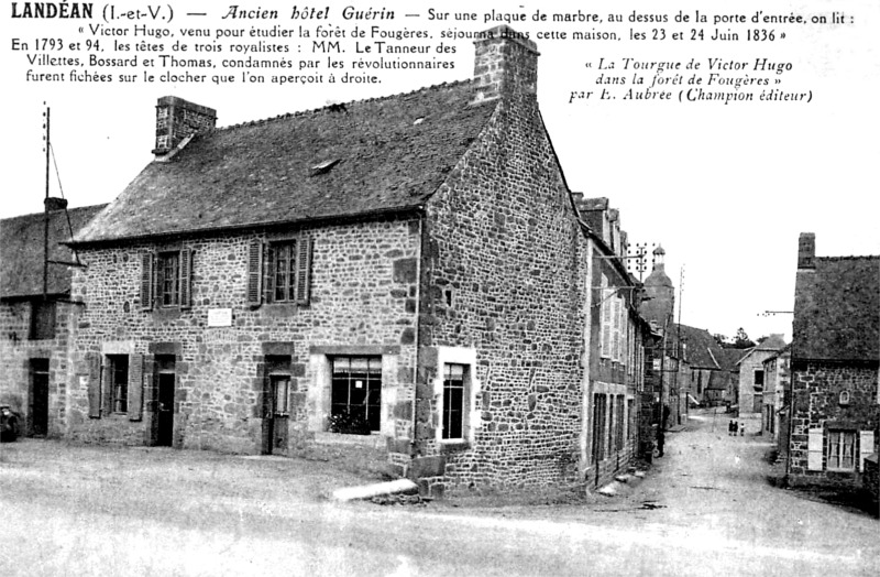 Ville de Landan (Bretagne).