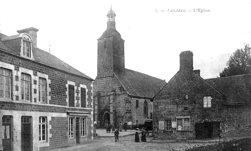 Eglise de Landan (Bretagne).