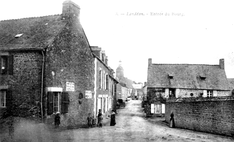 Ville de Landan (Bretagne).