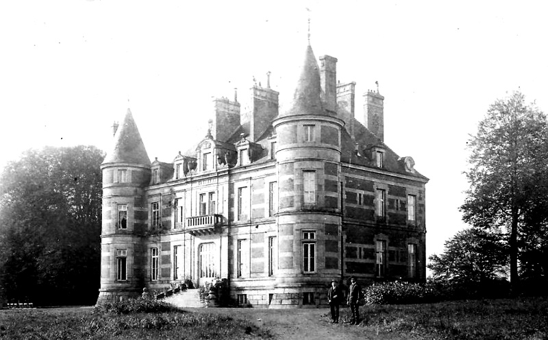 Chteau des Renardires en Landan (Bretagne).