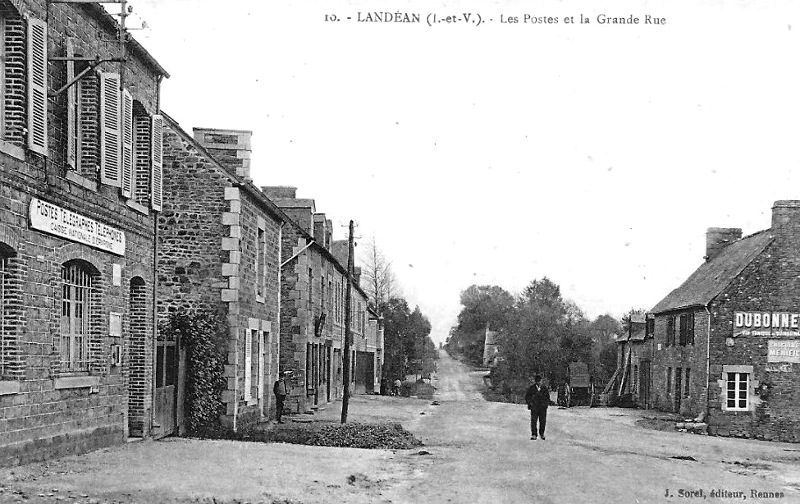 Ville de Landan (Bretagne).