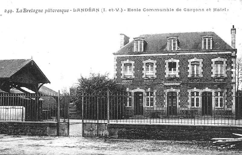Ecole de Landan (Bretagne).