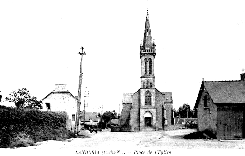 Ville de Landébia (Bretagne).