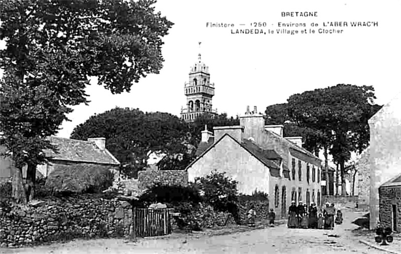 Ville de Landda (Bretagne).