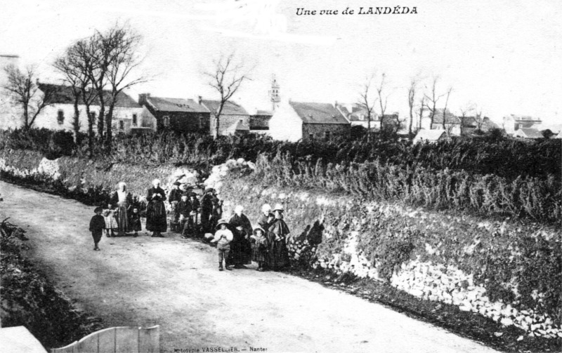 Ville de Landda (Bretagne).