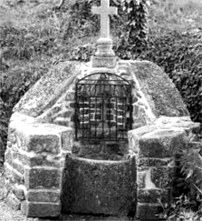 Fontaine Saint-Guihen  Landhen (Bretagne).